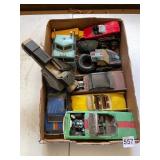 ASSORTED DIE-CAST AND PLASTIC VEHICLES, INCLUDES