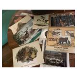 ASSORTED WILDLIFE CALENDARS, VARIOUS YEARS,