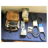 AUTOMOTIVE PARTS LOT, NAPA BRAKE PADS, SYLVANIA