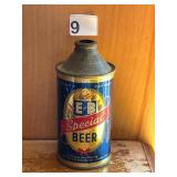 E&B SPECIAL BEER CONE TOP BEER CAN, DETROIT