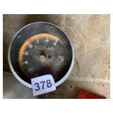 HAWK MARIO ANDRETTI TACHOMETER, ANALOG GAUGE,