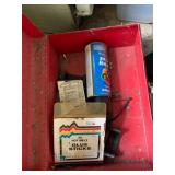 MILWAUKEE HEAVY-DUTY METAL TOOLBOX, SPRAY PAINT,