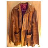 CASA MERCADO FASHIONS SUEDE LEATHER JACKET,