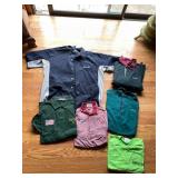 WORK SHIRTS, EMBROIDERED CLUB LOGOS, S.N.P.J.