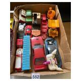 ASSORTED DIE-CAST AND PLASTIC VEHICLES, INCLUDES