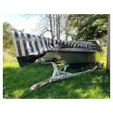LIMITED EDITION MOTORBOAT W/ STAINLESS STEEL