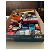 ASSORTED DIE-CAST AND PLASTIC TOY VEHICLES, FIRE