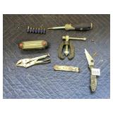 ASSORTED HAND TOOLS, INCLUDES VISE-GRIP PLIERS,