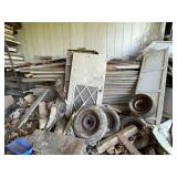 SCRAP PILE AND ASSORTED OTHER ITEMS