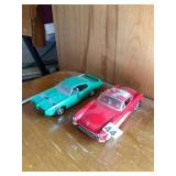 MOTOR MAX 1/24 SCALE DIE-CAST MODEL CARS, GREEN