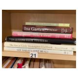 ASSORTED COOKBOOKS, INA GARTEN MEMOIR, MAKE IT
