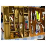PLANO MAGNUM TACKLE BOX FILLED W/ ASSORTED