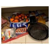 ASSORTED KITCHEN AND PARTY SUPPLIES, INCL FOIL