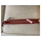 CONDUCTOR BATON, WOODEN, ENGRAVED THE CAMPAIGN