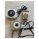 ASSORTED ELECTRICAL APPLIANCE TIMERS, VARIOUS