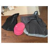 32 DEGREES COOL JACKET, ACE USA RAIN PONCHO,