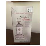 CHRISTMAS IS FOREVER ANGEL W/ DOVE GLITTER