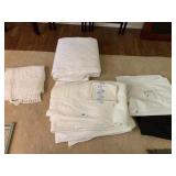 SAKS FIFTH AVENUE LINEN BEDDING SET, INCLUDES