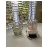 CUISINART MINI-PREP PROCESSOR, GLASS PITCHER.