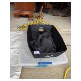 RUBBERMAID LATCHTOPPERS STORAGE BIN, FABRIC