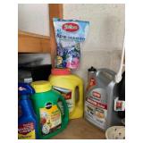 ASSORTED GARDEN CHEMICALS, FERTILIZERS, PEST