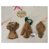 BILTMORE ESTATE ORNAMENT, PIERCED METAL, CARRIAGE