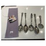 GODINGER SILVER-TONE SERVING UTENSILS, INCLUDES