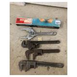 CRAFTSMAN TUBE BENDER SET, ADJUSTABLE NUT WRENCH,