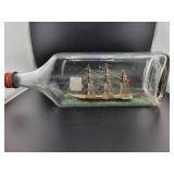 12" MODEL SHIP IN BOTTLE