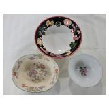 (3) ASSORTED BOWLS