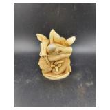 CARVED ARMIDILLO COVERED BOX
