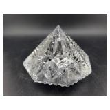 WATERFORD CRYSTAL "DIAMOND" PAPERWEIGHT
