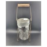 METAL JEWELRY CASKET
