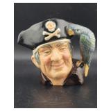 ROYAL DOULTON "LONG JOHN SILVER" TOBY MUG - 4"