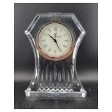 WATERFORD CRYSTAL SHELF CLOCK
