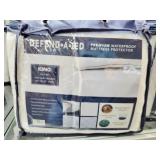 (2) DEFEND-A-BED MATTRESS PROTECTORS: KING AND TWI