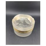 LALIQUE CRYSTAL DRESSER BOX