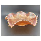 5" CARNIVAL GLASS BOWL IN MARIGOLD - NORTHWOOD -