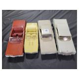 (4) PLASTIC MODEL CARS - ALL ARE 1960