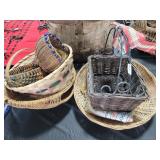 (6) ASSORTED BASKETS