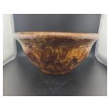 BROWN CROCK 10" MIXING BOWL