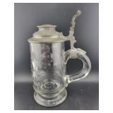 CRYSTAL BEER STIEN WITH LID