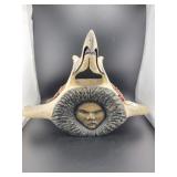 NATIVE AMERICAN - ALASKAN ART - MADE FROM WHALE