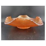 FENTON CARNIVAL GLASS PERSIAN MEDALLION 6" BOWL