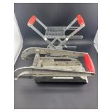 2 ANTIQUE FRENCH FRY CUTTERS