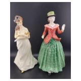 (2) ROYAL DOULTON FIGURINES: SWEET BOUQUET