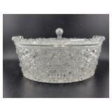 FENTON DAISY & BUTTON COVERED DISH