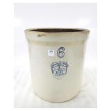 6 GALLON UHL POTTERY STORAGE CROCK
