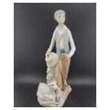 CASCADES PORCELAIN SHEPARD AND GOAT