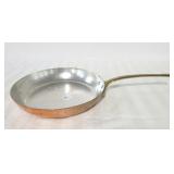 RUFFONI 10" COPPER FRYING PAN